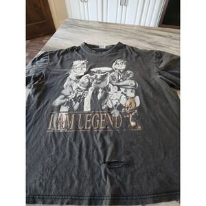 Vintage Phat Doc I Am Legend Cartoon Characters Graphic Shirt 3XL Trashed Grunge